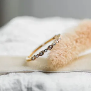 Vintage eternity ring with lab-grown diamonds RIGA Thumbnail