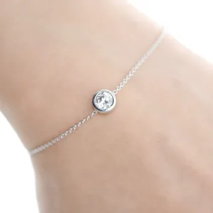 Gold bracelet with lab-grown diamond LAKA Thumbnail