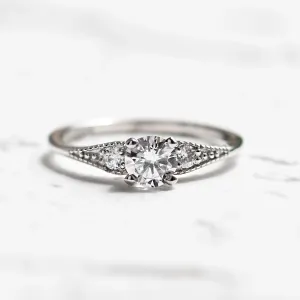 Gold vintage lab-grown diamond ring ORSINI Thumbnail