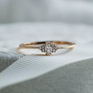 Romantic engagement ring with lab-grown diamonds MILLENIAL Thumbnail