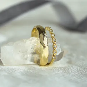 Unusual diamond wedding bands DARLING Thumbnail