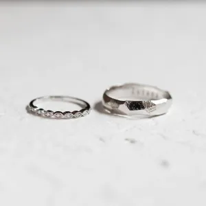 Unusual diamond wedding bands DARLING Thumbnail