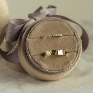 Original wedding rings with diamonds PAIR Thumbnail