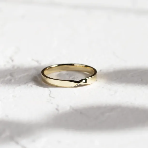 Unconventional wedding rings with braiding CLAY Image