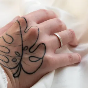 Unusual wedding rings with mountain motive PEAK Thumbnail