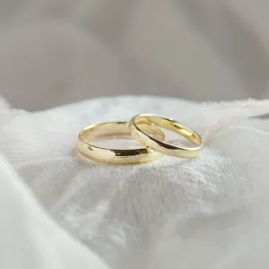 Unusual wedding rings with embossed rope NASH Thumbnail