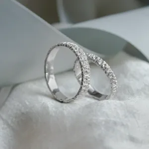 Unusual wedding rings with special structure BECCA Thumbnail