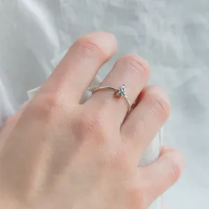 Jewelery set with salt and pepper diamonds JOYCE Thumbnail