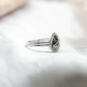 Engagement set of rings with diamonds ASHLEY Thumbnail