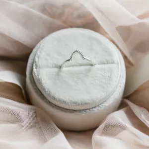 Engagement set of rings with diamonds ASHLEY Thumbnail