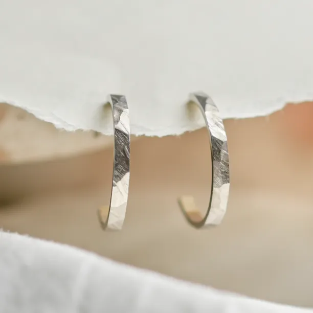 Gold circle earrings ABBY Image