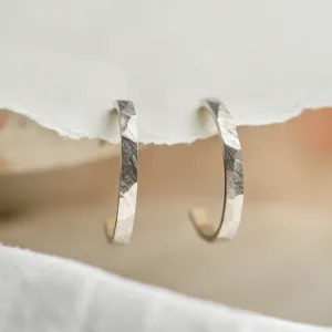 Gold circle earrings ABBY Thumbnail