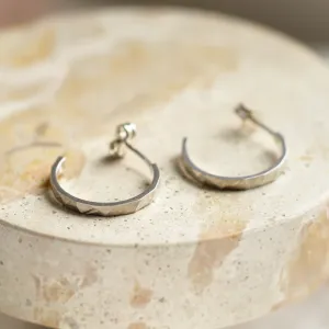 Gold circle earrings ABBY Thumbnail