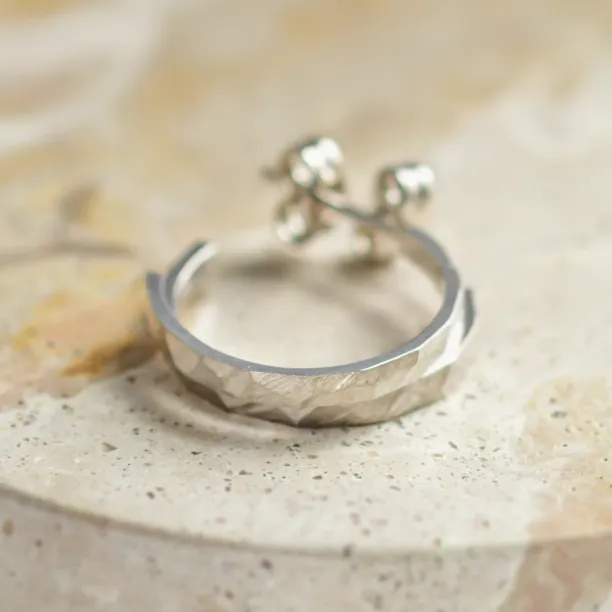 Gold circle earrings ABBY Image