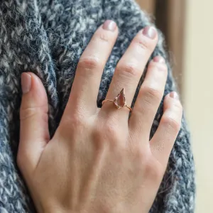 Gold ring with ametrine in kite shape ADELE Thumbnail