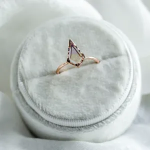 Gold ring with ametrine in kite shape ADELE Thumbnail