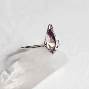 Gold ring with ametrine in kite shape ADELE Thumbnail