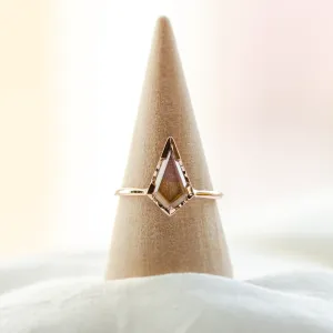 Gold ring with ametrine in kite shape ADELE Thumbnail