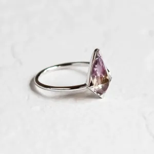 Gold ring with ametrine in kite shape ADELE Thumbnail