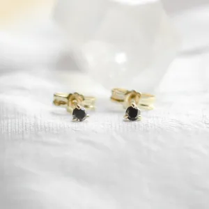 Minimalist jewelry collection with black diamond DUNCAN Thumbnail