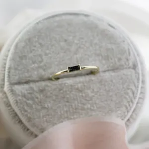 Ring in art deco style with salt'n'pepper diamond RODEO Thumbnail