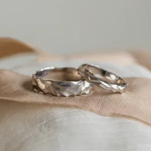 Original engraved wedding rings ROCK Thumbnail