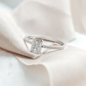 Original engagement ring with moissanites BIBI Thumbnail