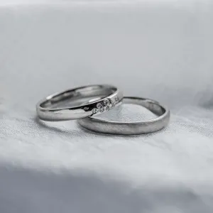 Matte and shiny wedding rings LEONIDAS Thumbnail