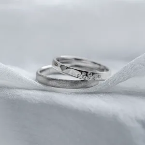 Matte and shiny wedding rings LEONIDAS Thumbnail
