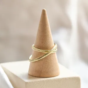 Gold relief wedding rings MIKE Thumbnail