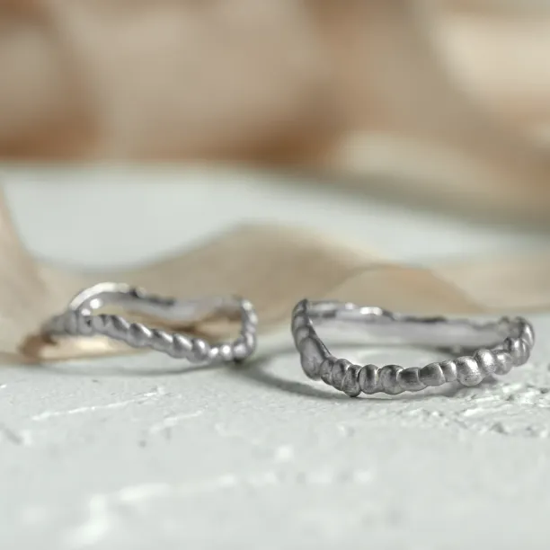 Organic wedding rings LOMBRICO Image