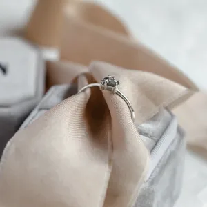 Original ring in cluster style with galaxy diamonds TAYA Thumbnail