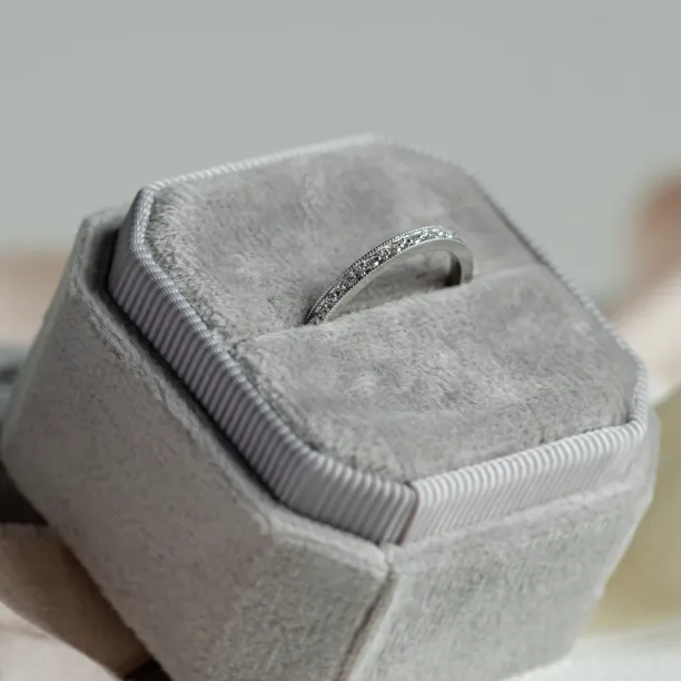 Vintage eternity diamond ring ANTICA Image