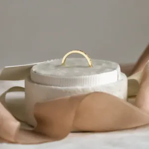 Vintage eternity diamond ring ANTICA Thumbnail