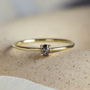 Decent salt'n'pepper diamond ring ORBITAL Thumbnail