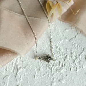 Gold bracelet with kite rutilated quartz POLLIS Thumbnail