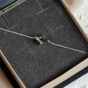 Gold bracelet with kite rutilated quartz POLLIS Thumbnail