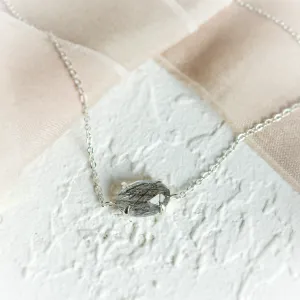 Minimalist bracelet with oval rutilated quartz POLLINA Thumbnail