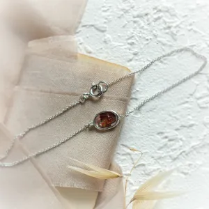 Gold bracelet with salt and pepper diamond WILLI