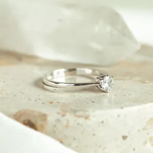 Classic engagement ring with lab-grown diamond STAMO Thumbnail