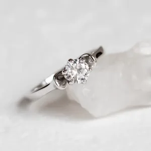 Unusual engagement ring with lab-grown diamond RISTO Thumbnail
