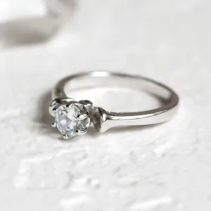 Unusual engagement ring with lab-grown diamond RISTO Thumbnail