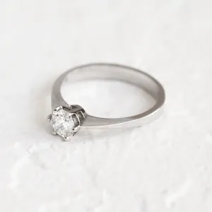 Engagement ring with 0.5ct lab grown diamond FLOREA Thumbnail