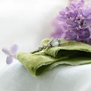 Romantic engagement diamond ring MIZI Thumbnail