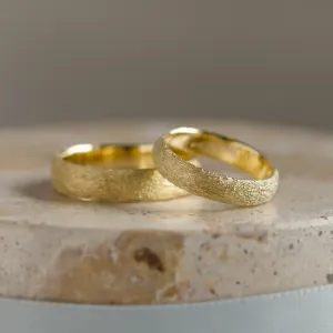 Wedding rings with unusual surface MARTAS Thumbnail