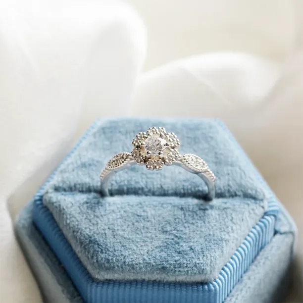 Gold vintage diamond ring CALYPSO Image