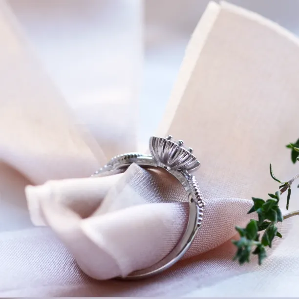 Gold vintage diamond ring CALYPSO Image