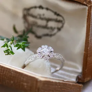 Gold vintage diamond ring CALYPSO Thumbnail