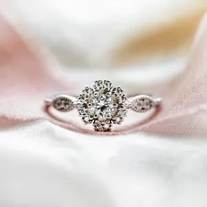 Gold vintage diamond ring CALYPSO Thumbnail