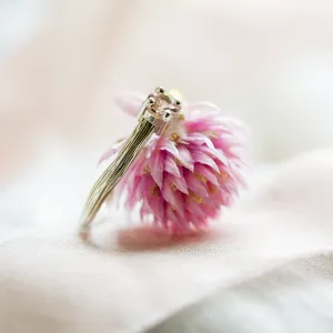 Unusual engagement ring with morganite MORGI Thumbnail